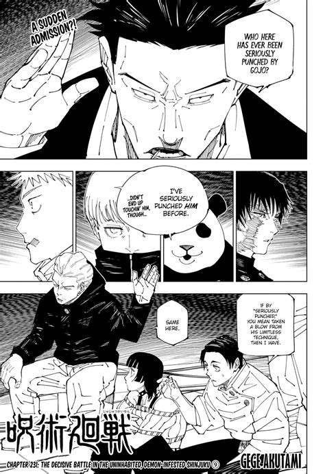 jjk 231 leaks|Read Jujutsu Kaisen Manga Free